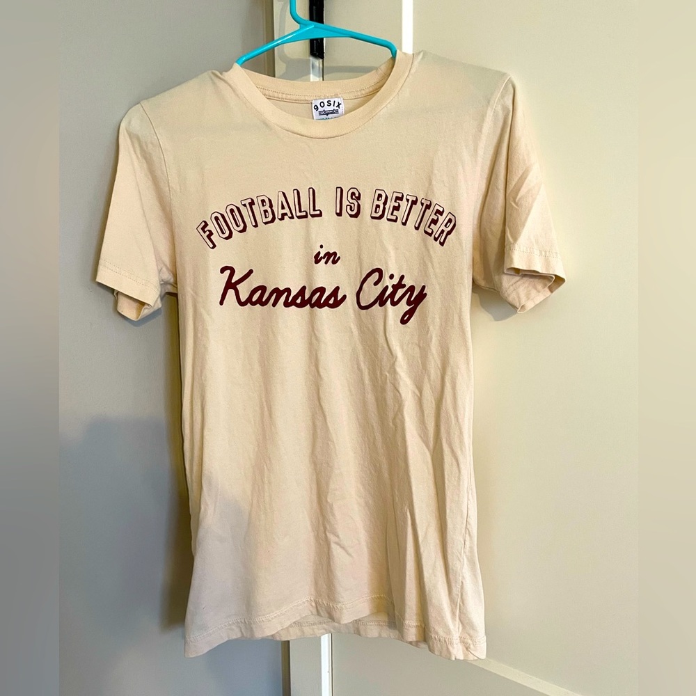 Football is better in Kansas City T-shirt size small